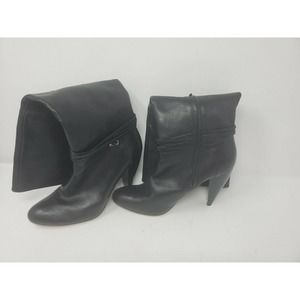 Ann Taylor Fiona High Heel Boots Size 7.5M Black